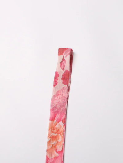 +Floral Strap